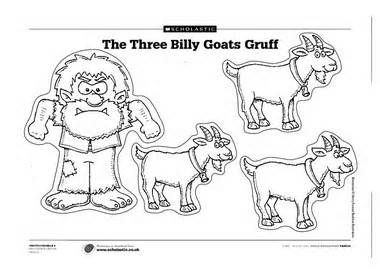 billy goats gruff printables bing images