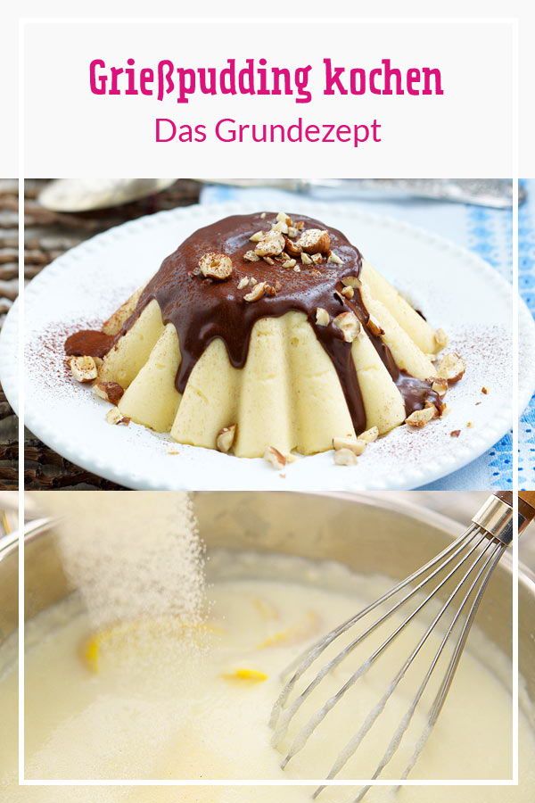 Grießpudding kochen - so geht das Grundrezept