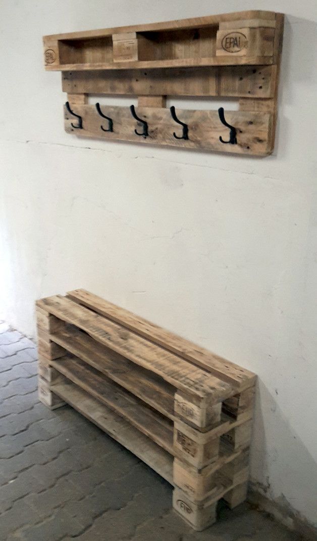 Wardrobe Norderney Pallets Pallet Furniture Free Shipping