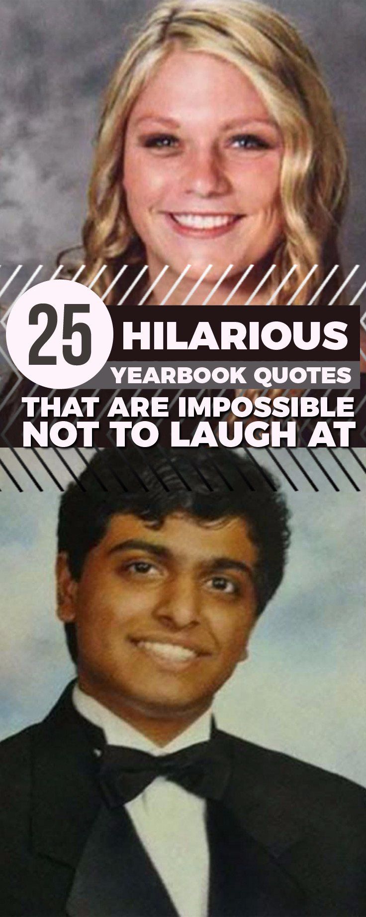 25 Hilarious Yearbook Quotes That Are Impossible Not To Laugh At Yearbook Quotes