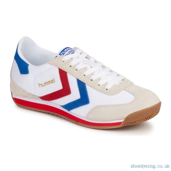 Men S Hummel White Shoes Stadion Low Trainers Stadion Low Shoes White Shoes Hummel Shoes
