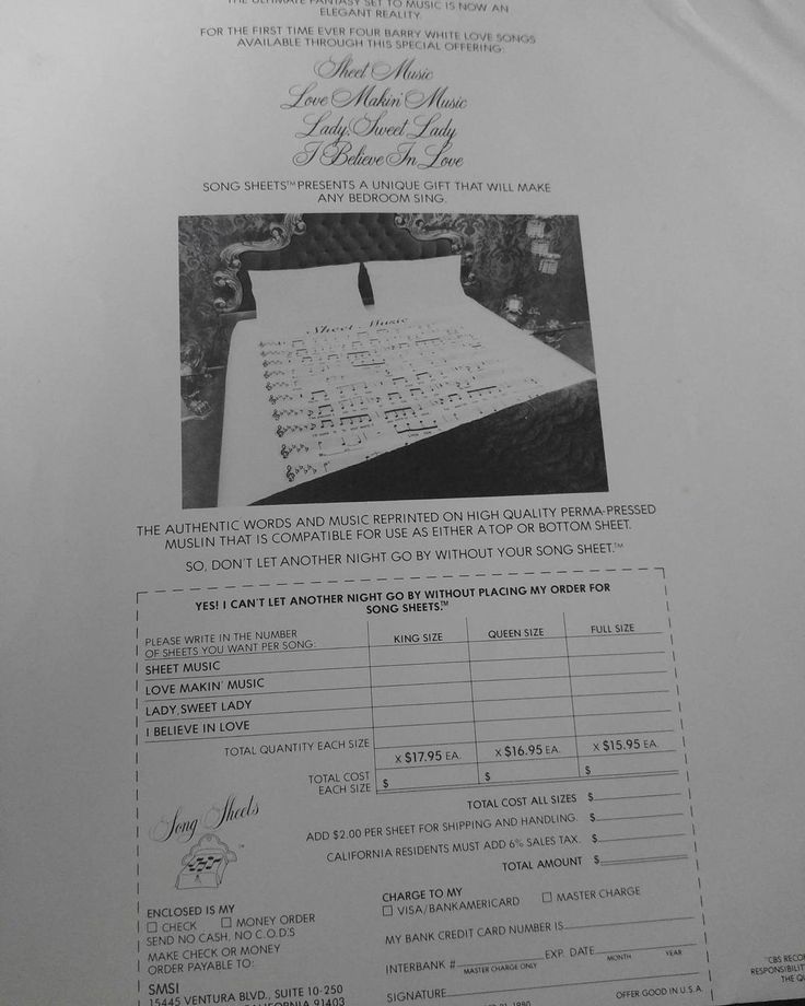 You mean to tell me there was actually an order form for that - money order form You mean to tell me there was actually an order form for that - money order form