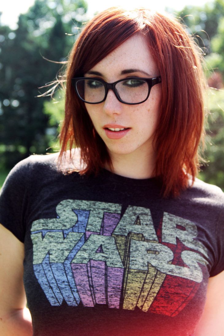 Just Being By Stephanie Van Rijn On Deviantart Hot Geek Girls Geek