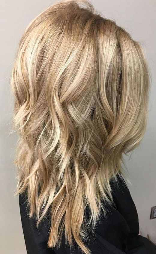 Fun and Fluttering Medium Hairstyles for Thick Hair Women Shoulder Length Hairc
