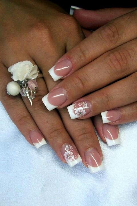 Best 25+ French Tip Toes Ideas On Pinterest French Tip Pedicure 42 Nail Art Ideas. French Manicure With DesignFrench ... - Best 25+ French Tip Toes Ideas On Pinterest French Tip Pedicure