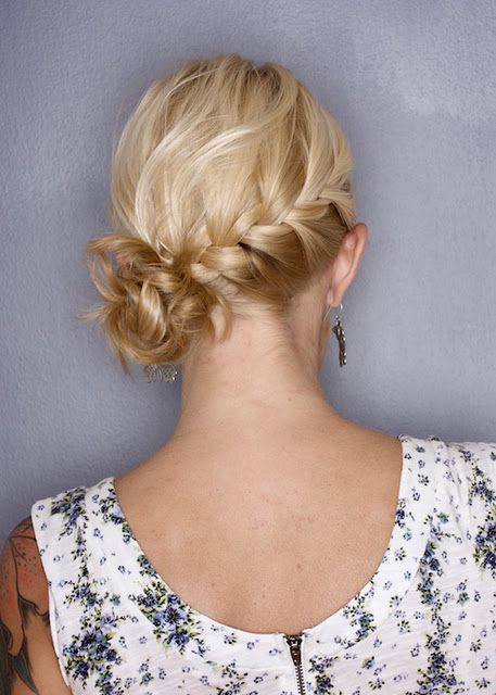 Les 20 meilleures idées de la catégorie Cheveux courts tressés sur Pinterest