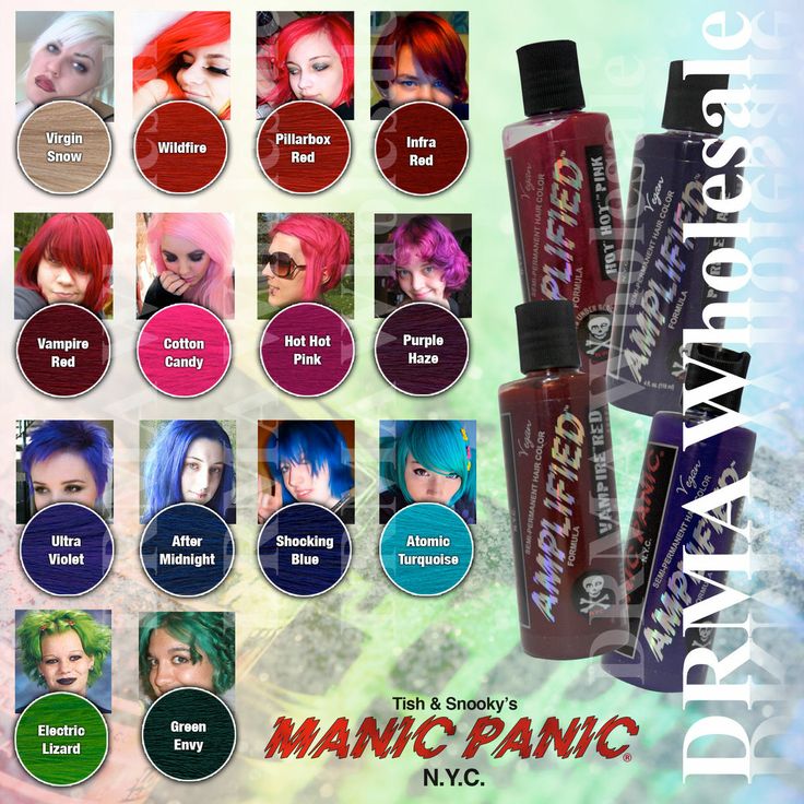 Manic Panic Hair Color Manic Panic Amplified Semi Permanent Vegan manic-panic-hair-color-manic-panic-amplified-semi-permanent-vegan