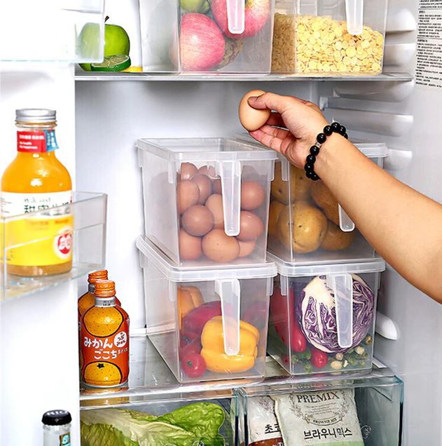 Kitchen Transpa Sealed Food Storage Box In 2020 Refrigerator Organization Fridge - Storage Boxes For Kitchen Cupboards Kitchen Transpa Sealed Food Storage Box In 2020 Refrigerator Organization Fridge - Storage Boxes For Kitchen Cupboards