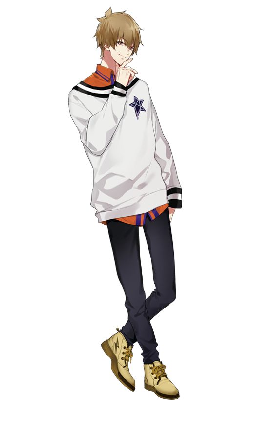 Cute anime boy clothes