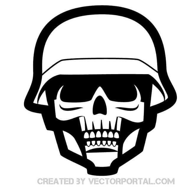 free skull vector