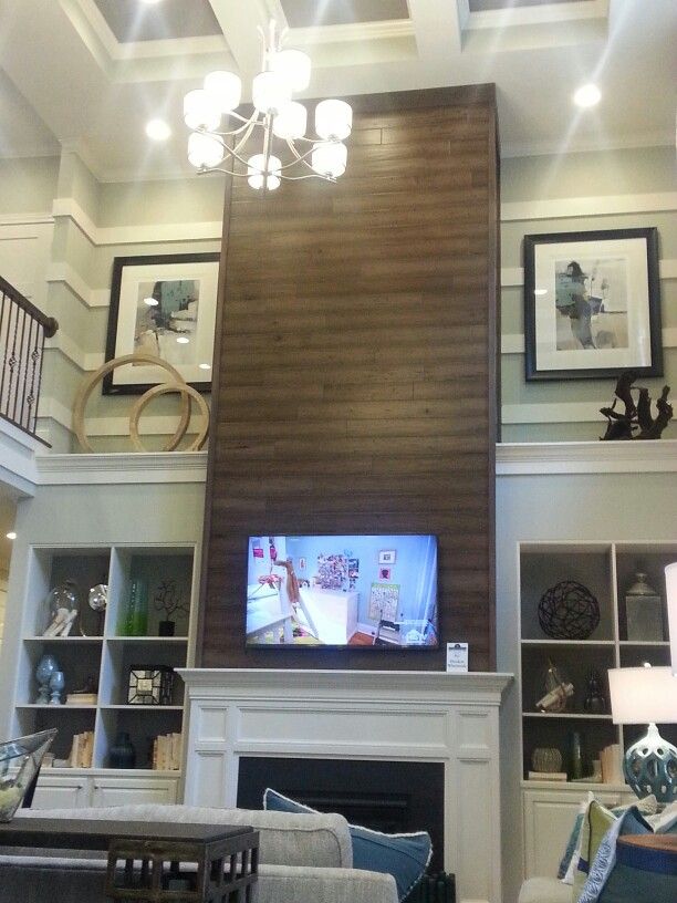 Two Story Fireplace Perhaps Stone On The Bottom And White Wood Two Story Fireplace Perhaps Stone On The Bottom And White Wood Panels Top Fix In 2018 Pinterest Room Living