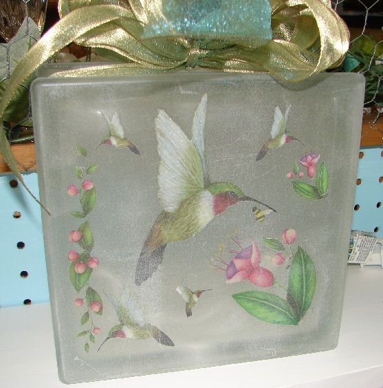 Glass Block Craft Ideas For Christmas Part - 42: Glass Block Crafts With - Yahoo Image Search Results