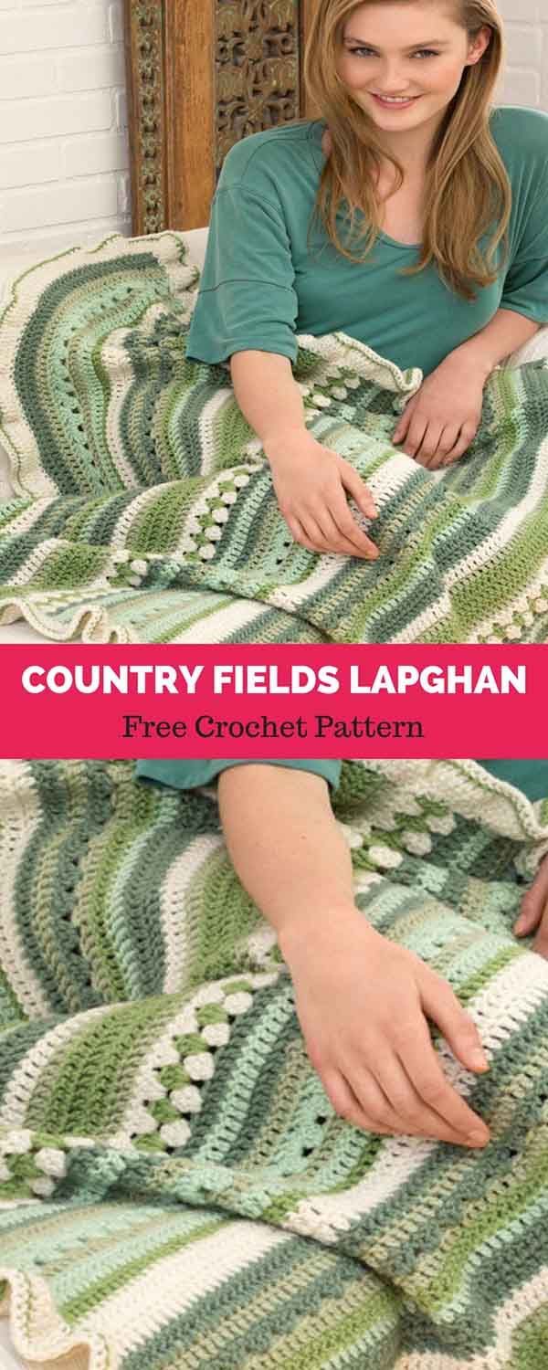 COUNTRY pattern for crocheted blanket