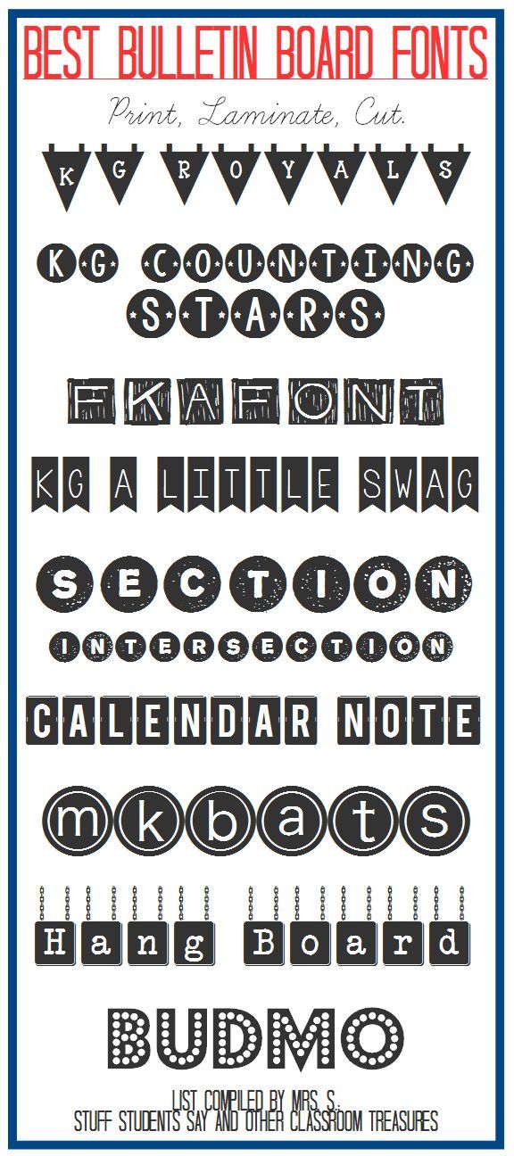 cute teacher fonts