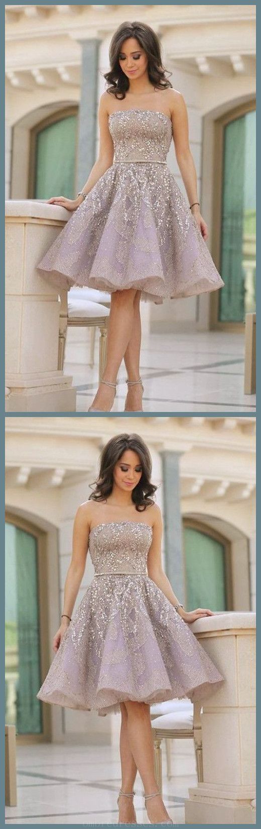 Homecoming Dress A-Line, Prom Dresses 2019, Custom Prom Dress #Prom #Dresses #20...