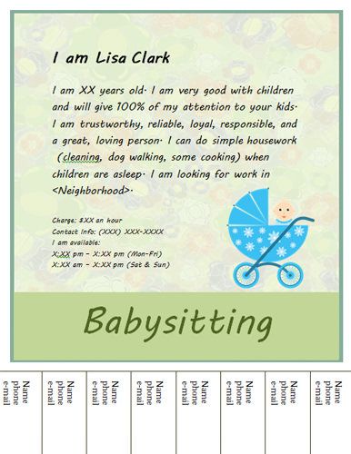 Best 25+ Babysitting flyers ideas on Pinterest Babysitting - resume for babysitting Best 25+ Babysitting flyers ideas on Pinterest Babysitting - resume for babysitting