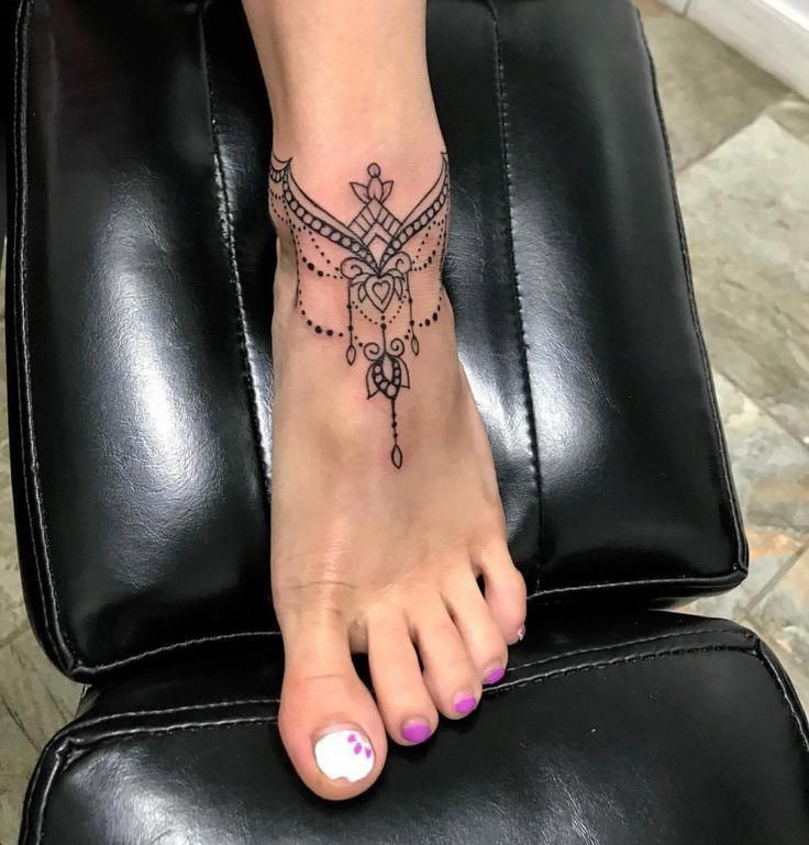 Mandala Tattoo Placement Mandalatattoo With Images Ankle Tattoos For Women Ankle Tattoo Designs Foot Tattoos