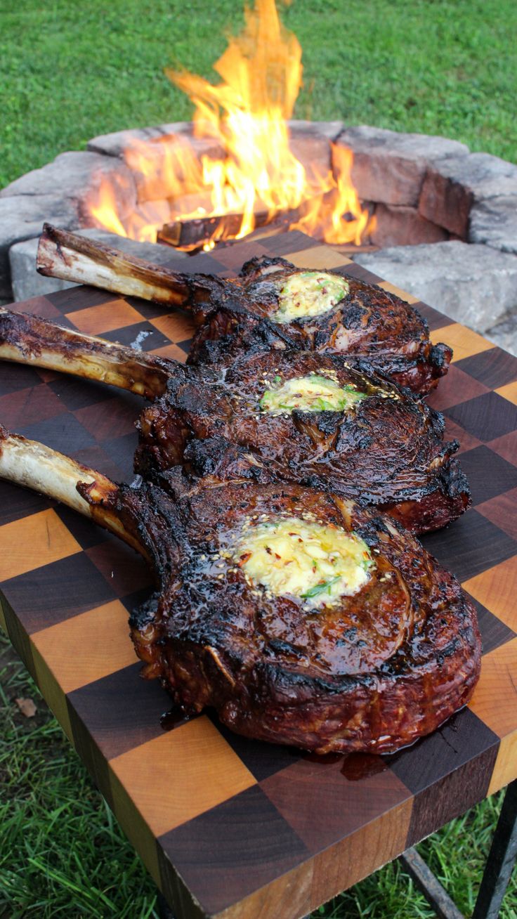 Maui Wowee Grilled Ribeyes Over The Fire Cooking [Video Maui Wowee Grilled Ribeyes Over The Fire Cooking [Video