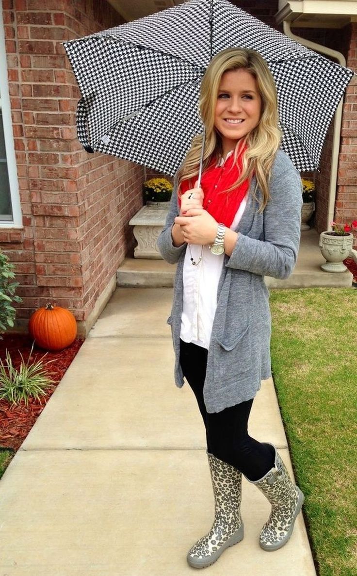 52 Cute Outfits Ideas Suitable For Hot Rainy Day Cute rainy day