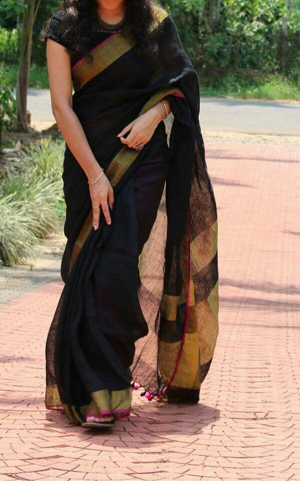 Pin by James on deepika Saree look, Designer saree