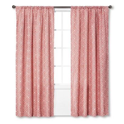 52 Best Curtains Target Kirklands Images On Pinterest Blinds Threshold Greek Key Curtain Panel C