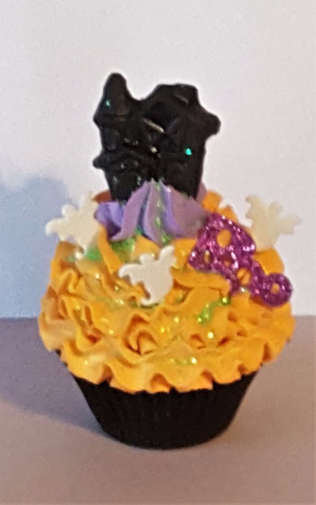 haunted house fake cupcake halloween decorations kitchen decor photo props