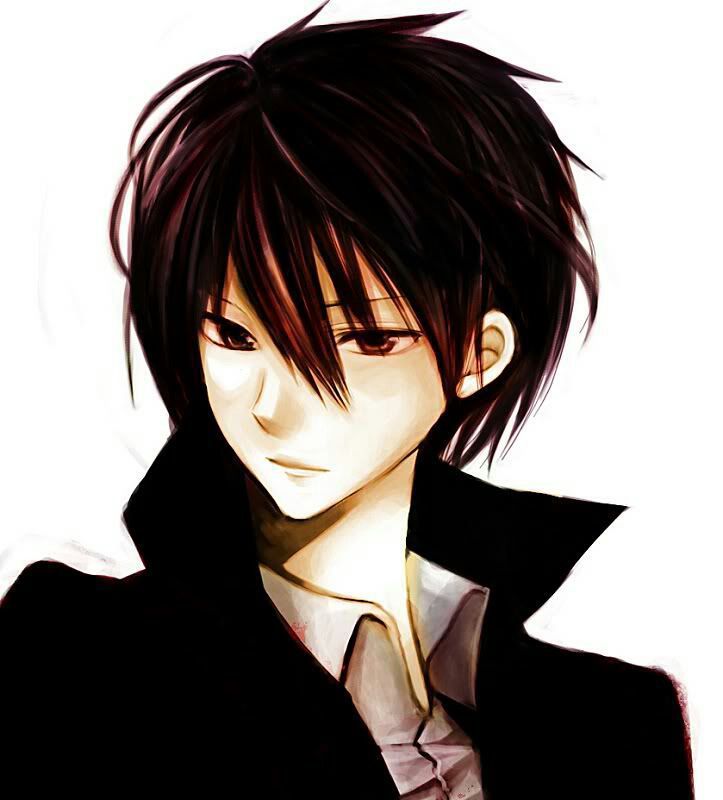 Anime guy with glasses and brown hair