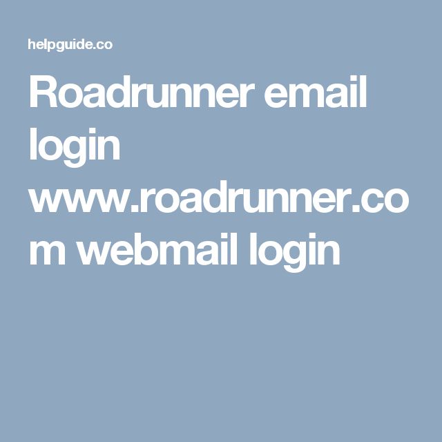Roadrunner email login www.roadrunner.com webmail login | Login ... Roadrunner email login www.roadrunner.com webmail login | Login ...