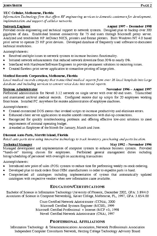 Free Sample Resume For Software Engineer - http://www.resumecareer.info/free-sample-resume-for-software-engineer-9/