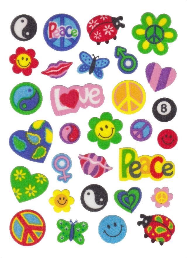 indie stickers hippie sticker kids stickers print stickers