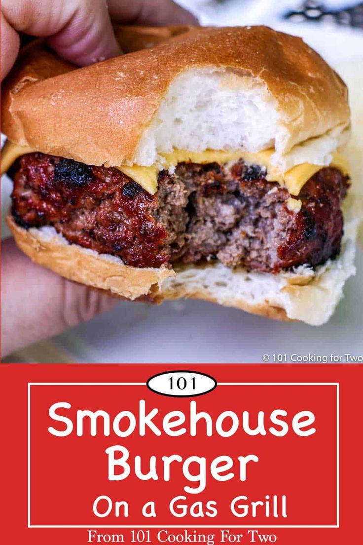 Smokehouse Burger on a Gas Grill Recipe Smokey burger Smokehouse Burger on a Gas Grill Recipe Smokey burger