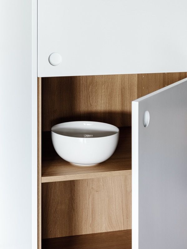 Reform Cabinets: Oak Laminate
