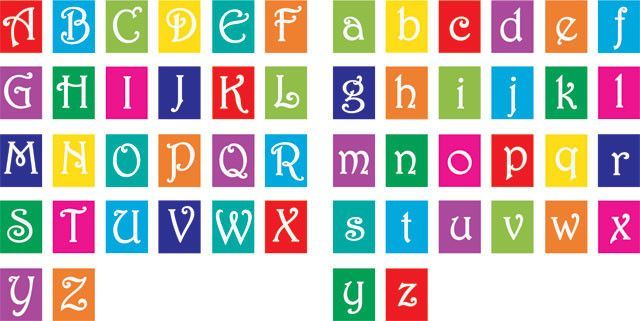alphabet blocks decals for nursery toddler preschool rooms
