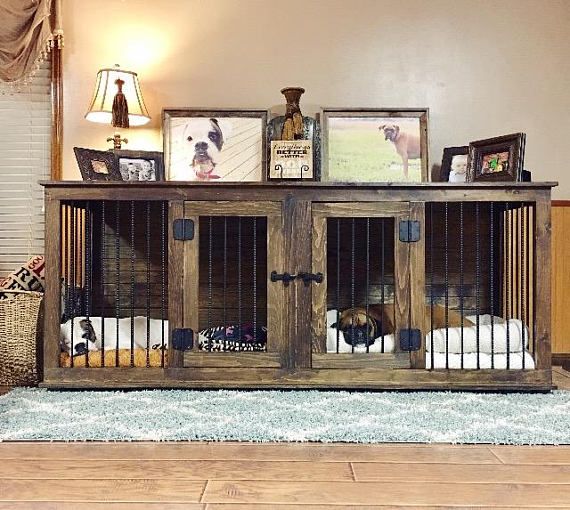 Pin On Custom Dog Kennel - Furniture Crate For Large Dogs Pin On Custom Dog Kennel - Furniture Crate For Large Dogs