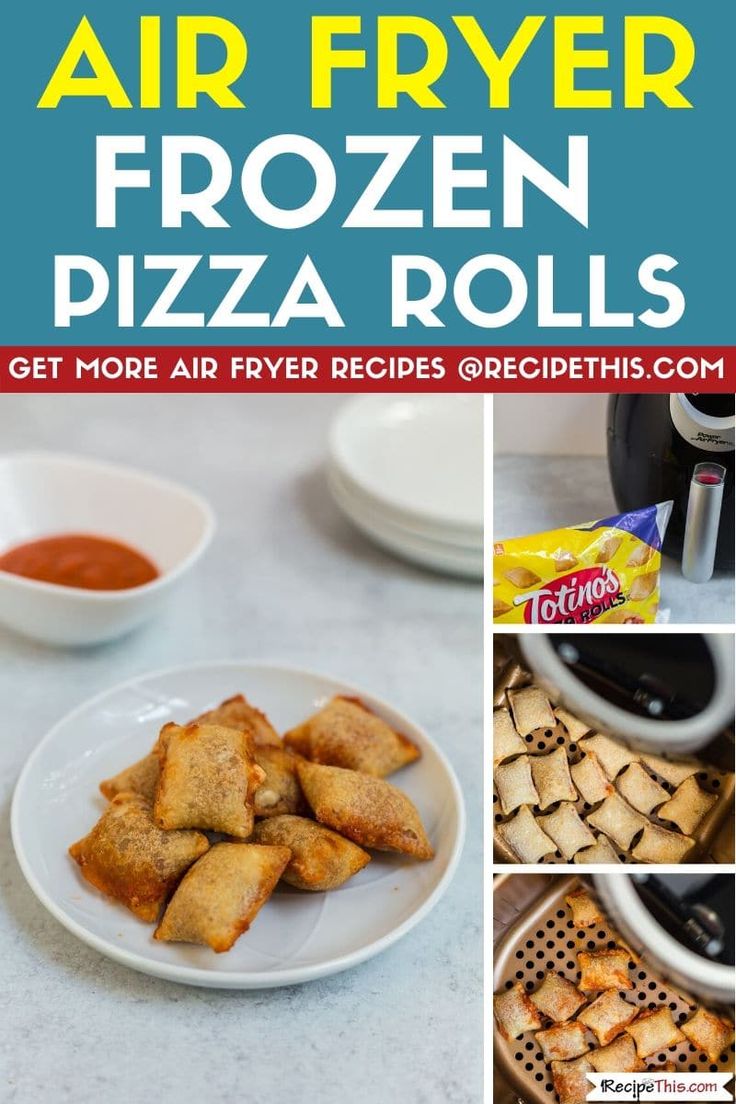 Air Fryer Frozen Pizza Rolls Recipe This Recipe in