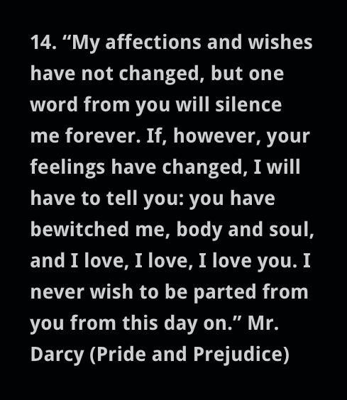 quotes from pride and prejudice book with page numbers