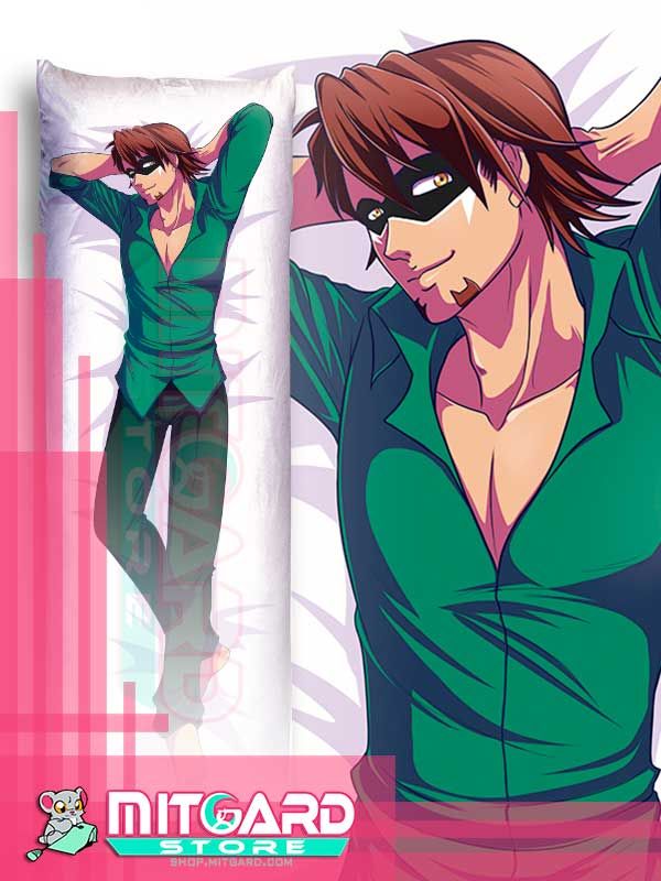 Kotetsu T. Kaburagi Wild Tiger TIGER Black Tiger Body Pillow Covers Cases