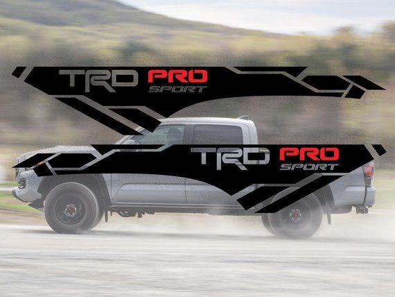 Tundra Trd Pro >> TRD 4x4 PRO Sport Off Road Side Vinyl Stickers Decal fit ... Tundra Trd Pro >> TRD 4x4 PRO Sport Off Road Side Vinyl Stickers Decal fit ...