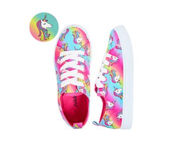 unicorn rainbow shoes