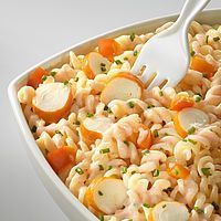 Salade de pâtes au surimi