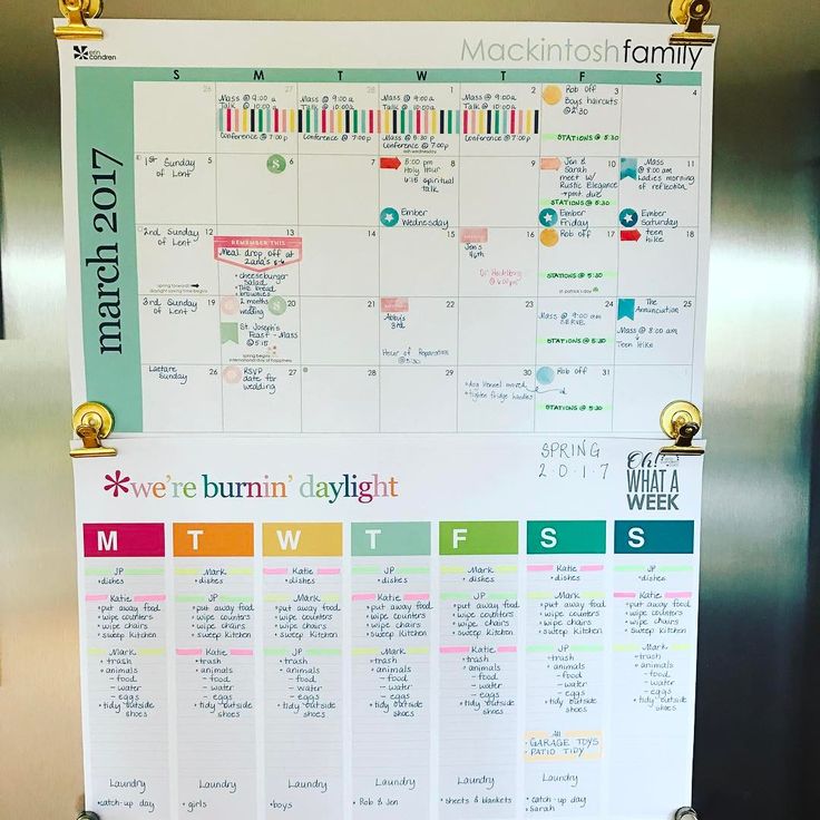 more calendars
