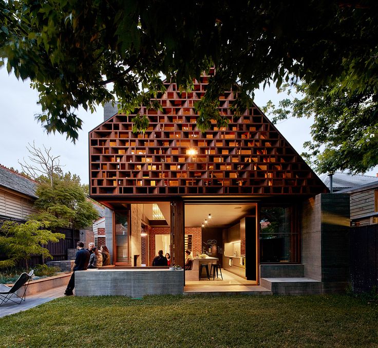 J K Home Designs Yakima Wa Part - 20: MAKE Architecture | Local House; St Kilda, Melbourne, Western Facade Timber Screen