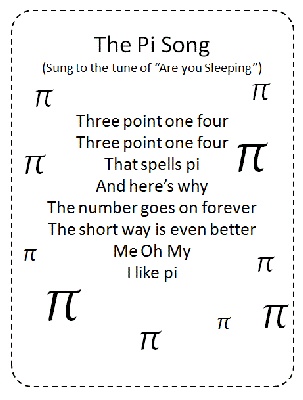 124 best not only pi greco images on pinterest science memorize digits of pi flyer