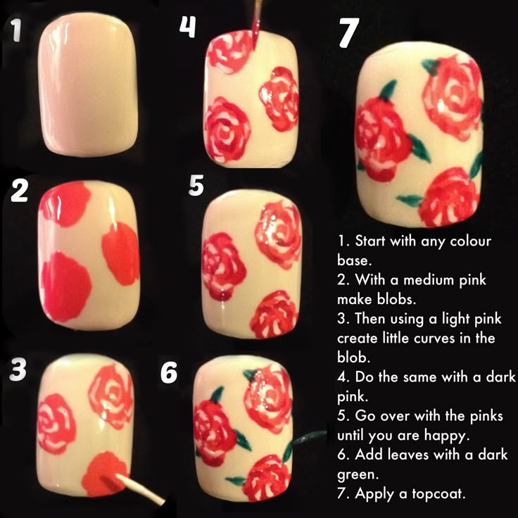 How to Create 4D Nail Art Flower Decorations Like a Pro StepByStep Guide With Colorful Pictures