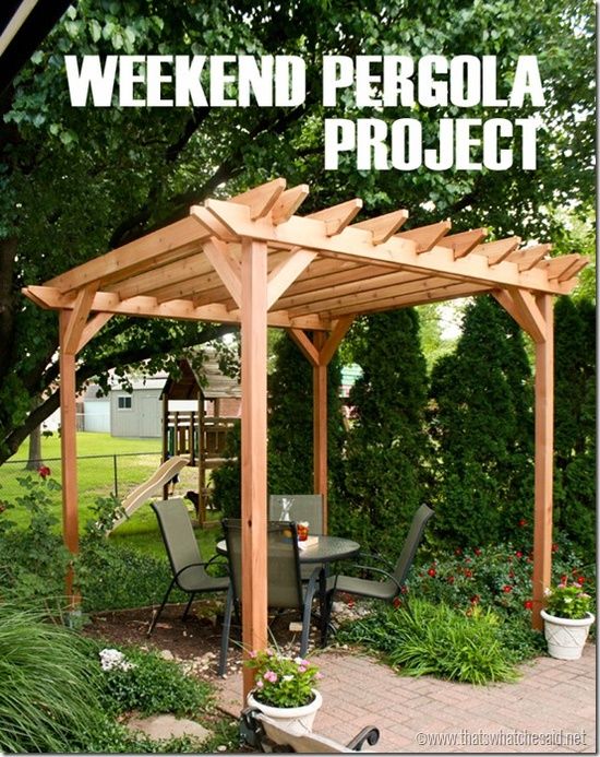 12 Best Pergola Images On Pinterest Arbors Trellis, Diy Pergola Weekend DIY Pergola Project - 12 Best Pergola Images On Pinterest Arbors Trellis, Diy Pergola