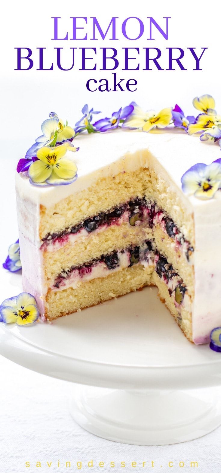 Lemon Blueberry Cake Recipe In 2020 Blueberry Lemon Cake Moist Lemon Cake Blueberry Cake