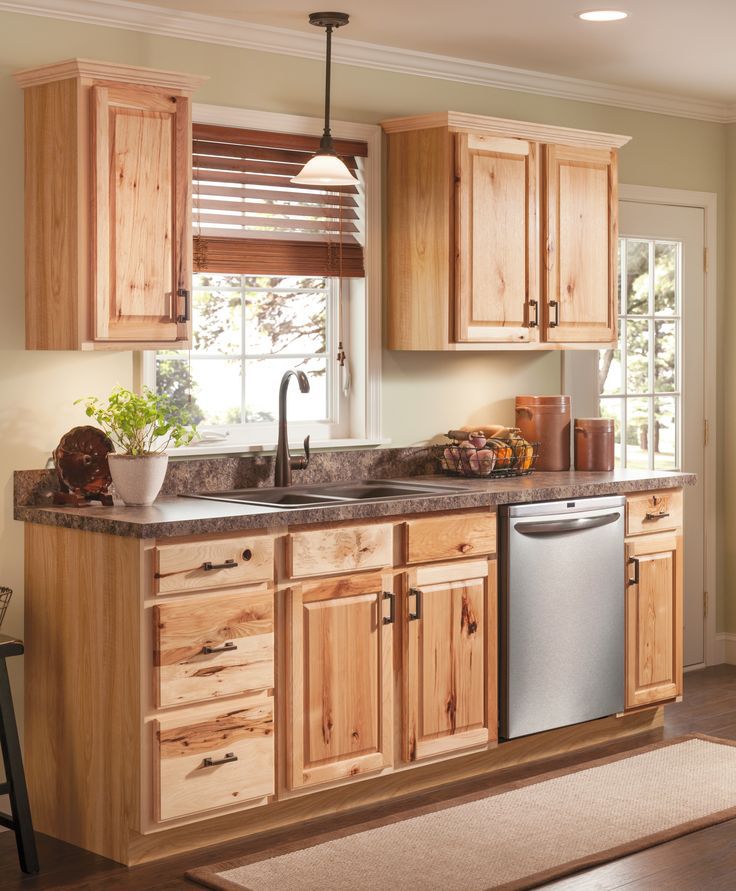 66 best Hickory cabinets and... images on Pinterest | Hickory cabinets