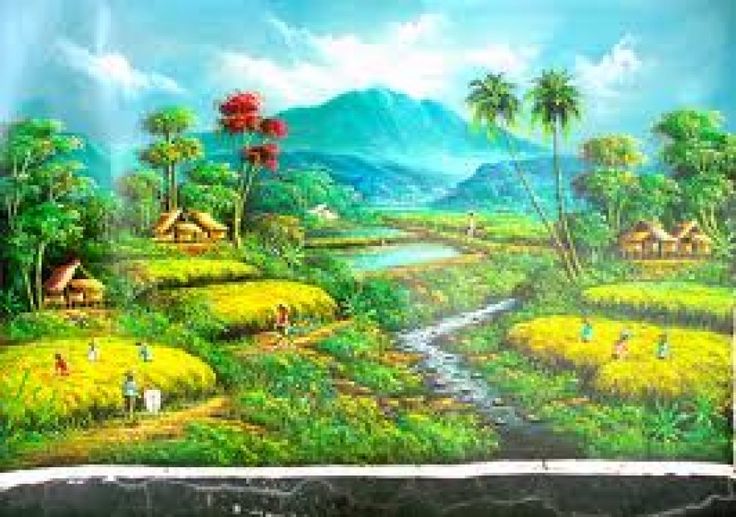 75 Best Pemandangan Alam Images On Pinterest Landscape Paintings