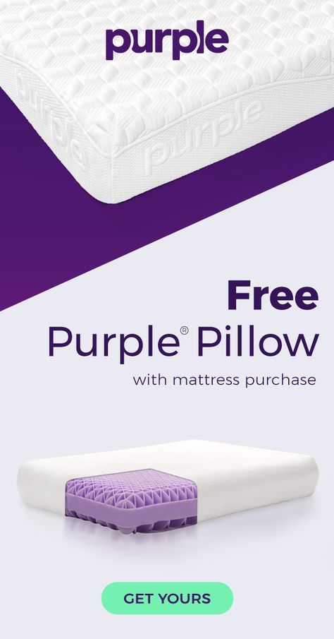 The Original Purple Bed Isn T Another Mattress In A Box Tips Get A Free Purple Pillow With Your Mattress Purchase While Supplies Last The Adapts To Human Body For Personalized Comfort