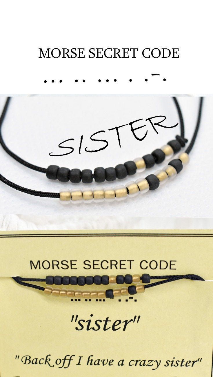 Couples Matching Bracelet Couples Jewelry Gift Morse Code Bracelet I Love You Custom Set for 2 Him Her Family Sister Gift Secret Message Jewelry